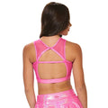 Dragon Wing- Ignite backless top (pink)