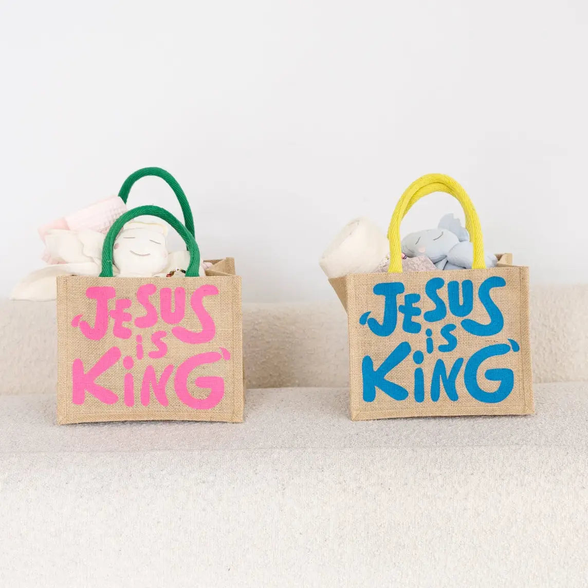 JESUS LOVES YOU EASTER TOTE