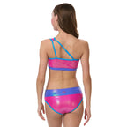Capri one shoulder Bikini (Dragon Wing)